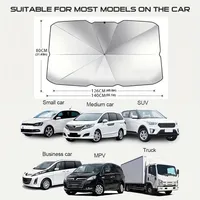 🔥50% Summer Sale 🔥2026 Foldable Anti-UV Windshield Sunshade thumbnail 6