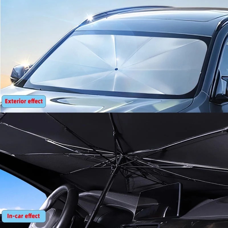🔥50% Summer Sale 🔥2026 Foldable Anti-UV Windshield Sunshade thumbnail 8