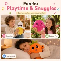 BUY 2 FREE SHIPPING✨ Fruit Rhythm Interactive Toy – Musical Plush for Kids🎼 thumbnail 3