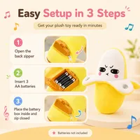 BUY 2 FREE SHIPPING✨ Fruit Rhythm Interactive Toy – Musical Plush for Kids🎼 thumbnail 5