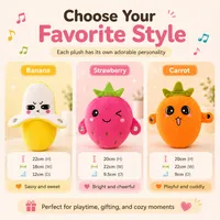 BUY 2 FREE SHIPPING✨ Fruit Rhythm Interactive Toy – Musical Plush for Kids🎼 thumbnail 7