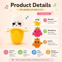 BUY 2 FREE SHIPPING✨ Fruit Rhythm Interactive Toy – Musical Plush for Kids🎼 thumbnail 6