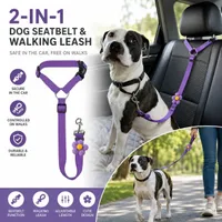 💥LAST DAY 50% OFF✨2-in-1 Dog Car Seat Belt & Walking Leash thumbnail 1