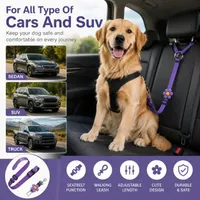💥LAST DAY 50% OFF✨2-in-1 Dog Car Seat Belt & Walking Leash thumbnail 2