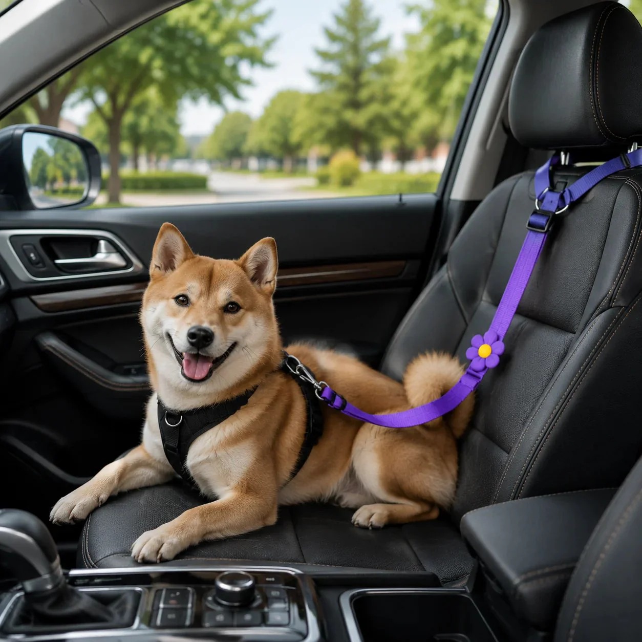 💥LAST DAY 50% OFF✨2-in-1 Dog Car Seat Belt & Walking Leash thumbnail 8