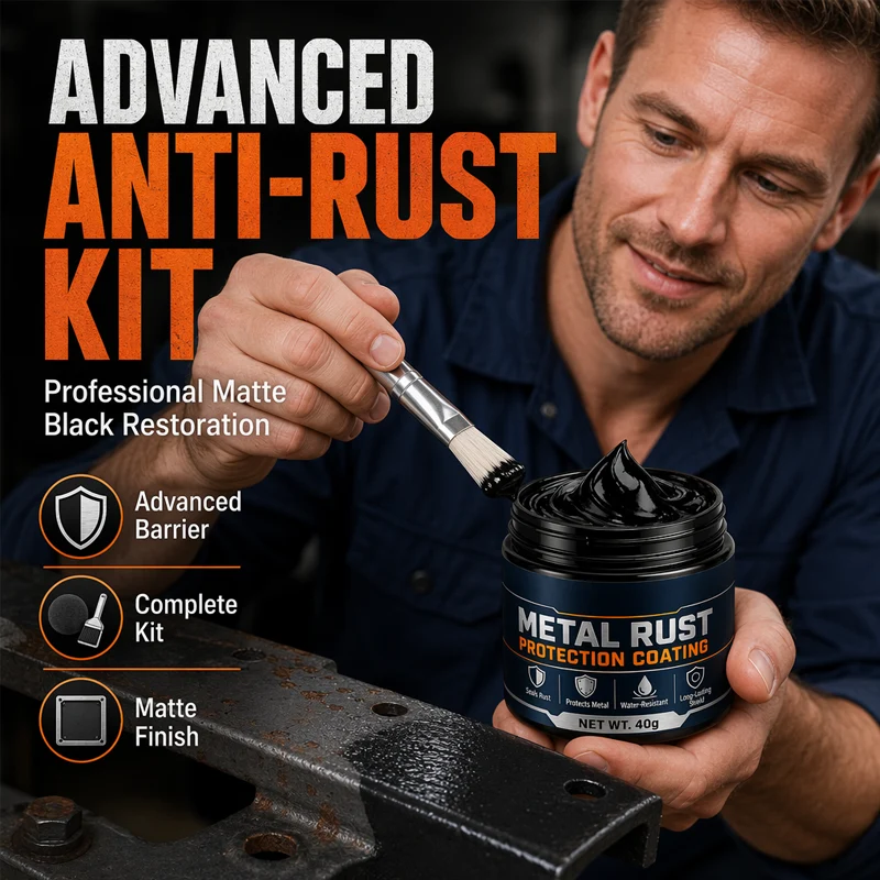 🛡️ Trusted by 50,000+ Customers | 2026 Hot Sale — 68% OFF Premium Metal Rust Protection Paste restores rusty gates, rai - Image 1