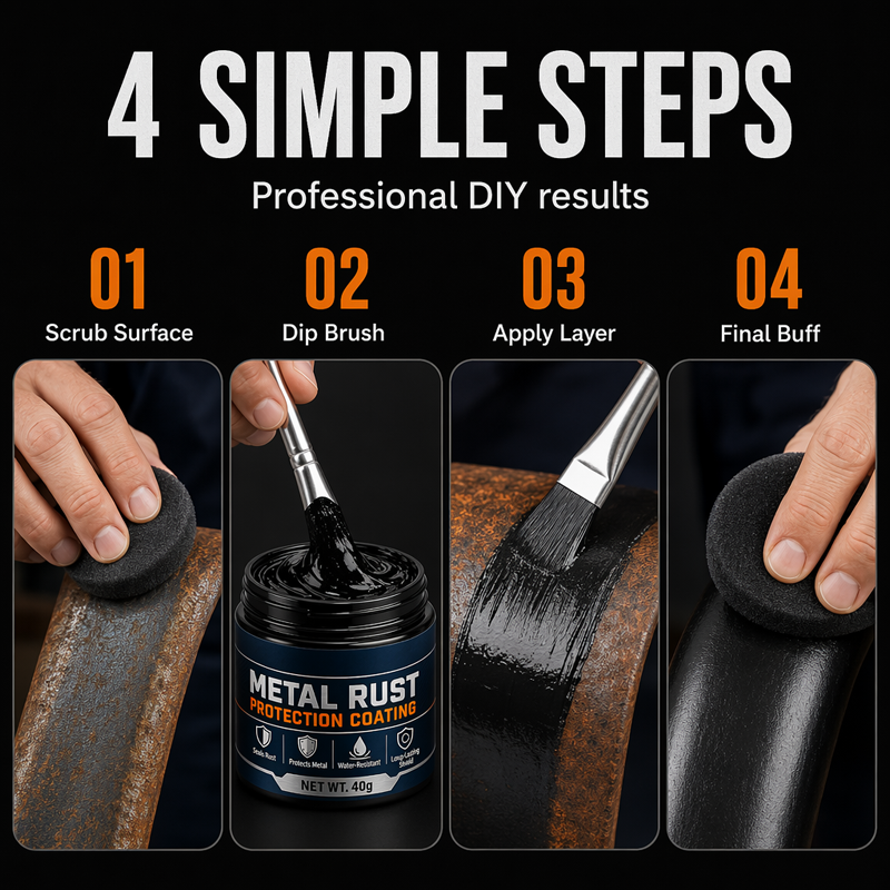 🛡️ Trusted by 50,000+ Customers | 2026 Hot Sale — 68% OFF Premium Metal Rust Protection Paste restores rusty gates, rai thumbnail 6