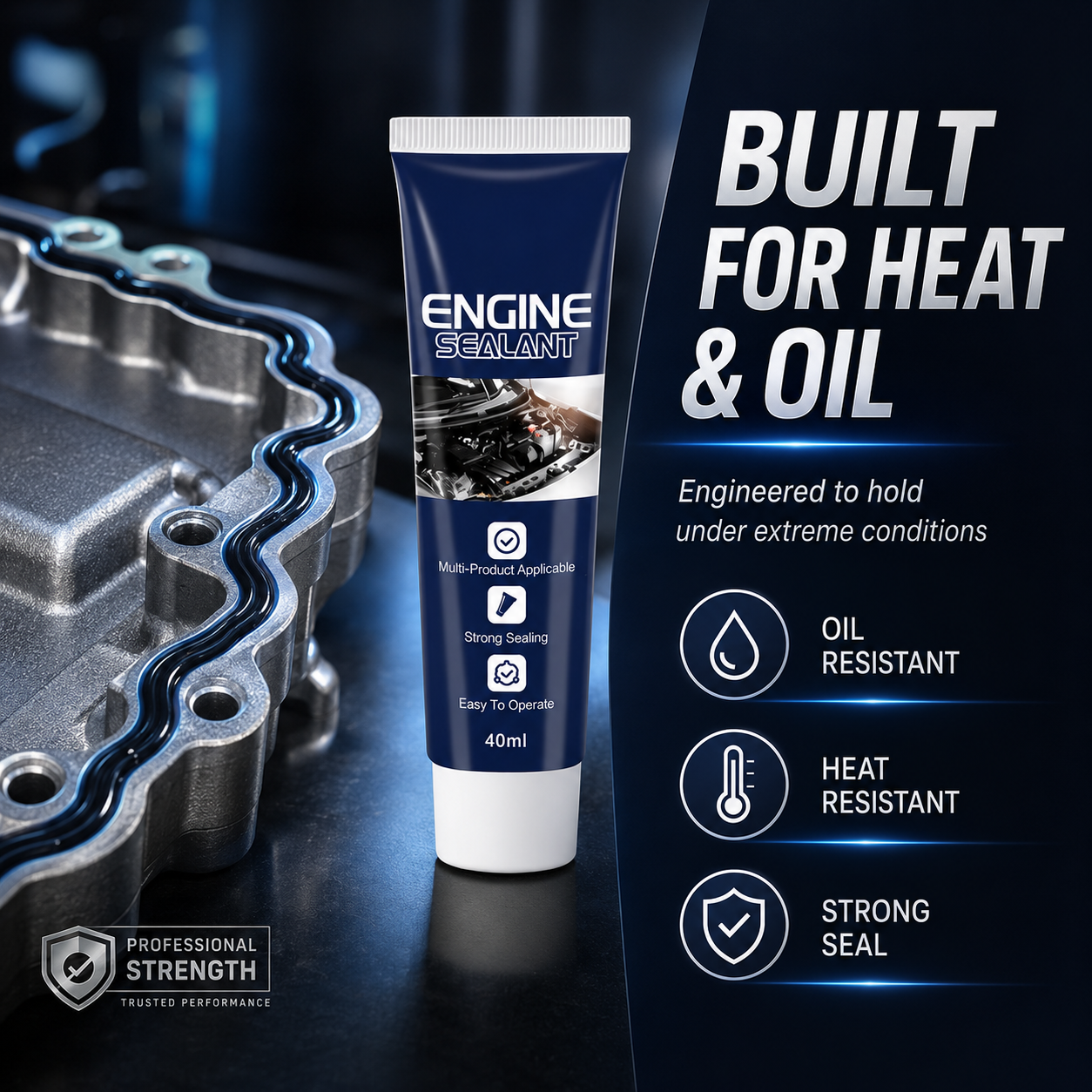 ⚙️ Professional High-Temp Auto Sealant — Designed to Help Seal Small Leaks, Protect Engine Parts & Support Easy DIY Repa thumbnail 4