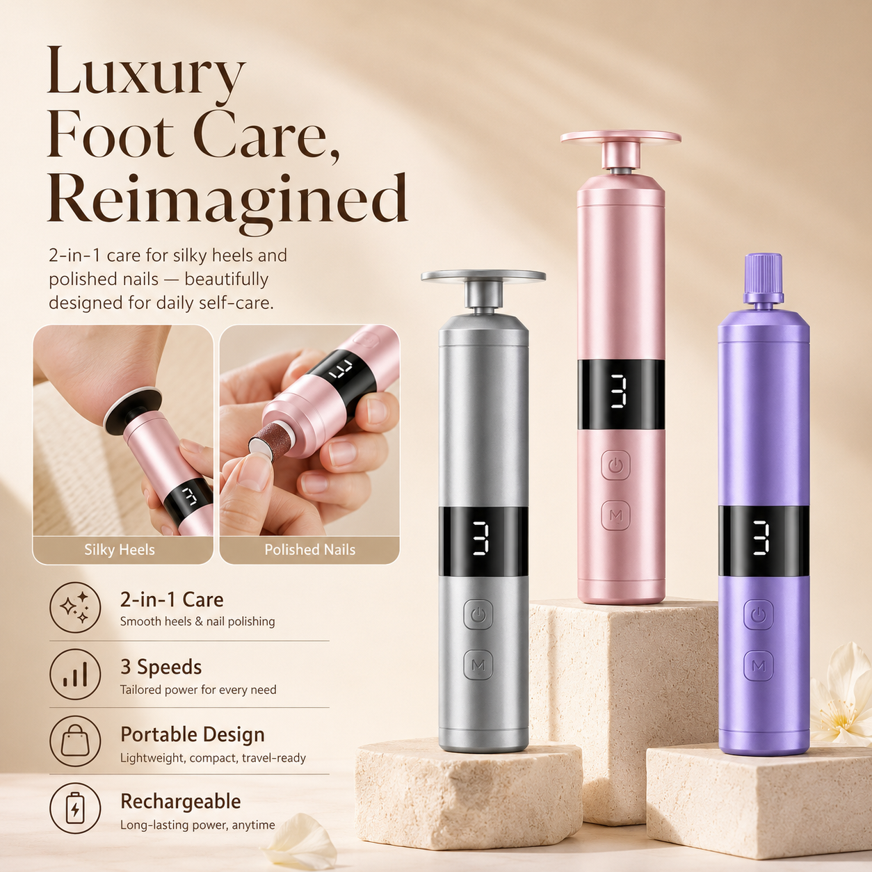 💎 Premium 16-in-1 Electric Hand & Foot Care Kit — Salon-Style Care Made Easy at Home thumbnail 3