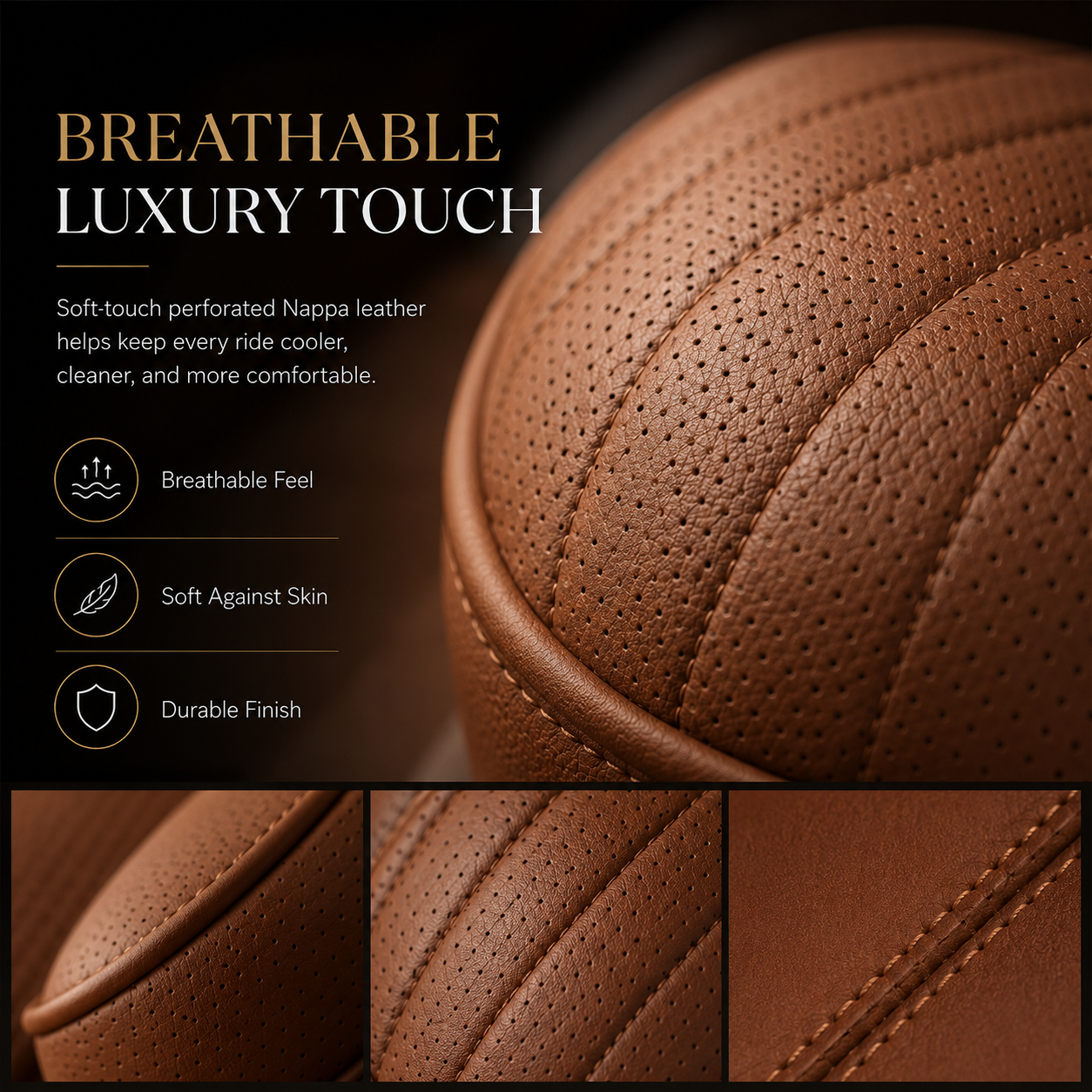 💎 50K+ Sold — Premium Memory Foam Car Neck Pillow for Luxury Leather Seat Comfort | Save 60% Today thumbnail 6