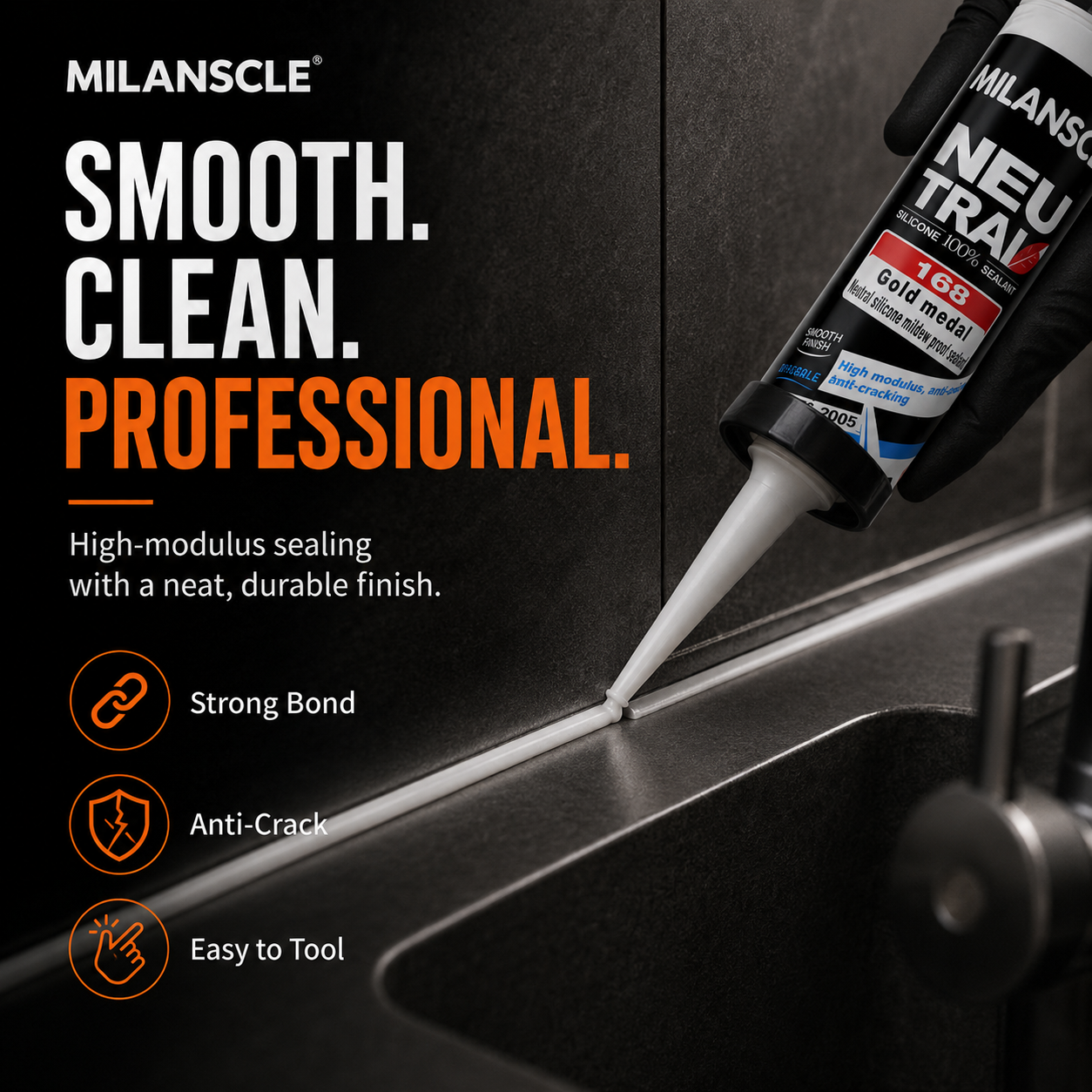 💎 Meilanxi Neutral Silicone Sealant — Professional Waterproof Glass & Joint Sealing Solution thumbnail 5