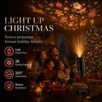 🎄👻 ✨ 60,000+ Sold — Plug & Play HD Holiday Projector for Christmas & Halloween Decor thumbnail 11