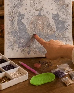 🔥 Last Day 60% OFF — Halloween DIY Diamond Art Kit for Spooky Home Decor 🎃 thumbnail 2