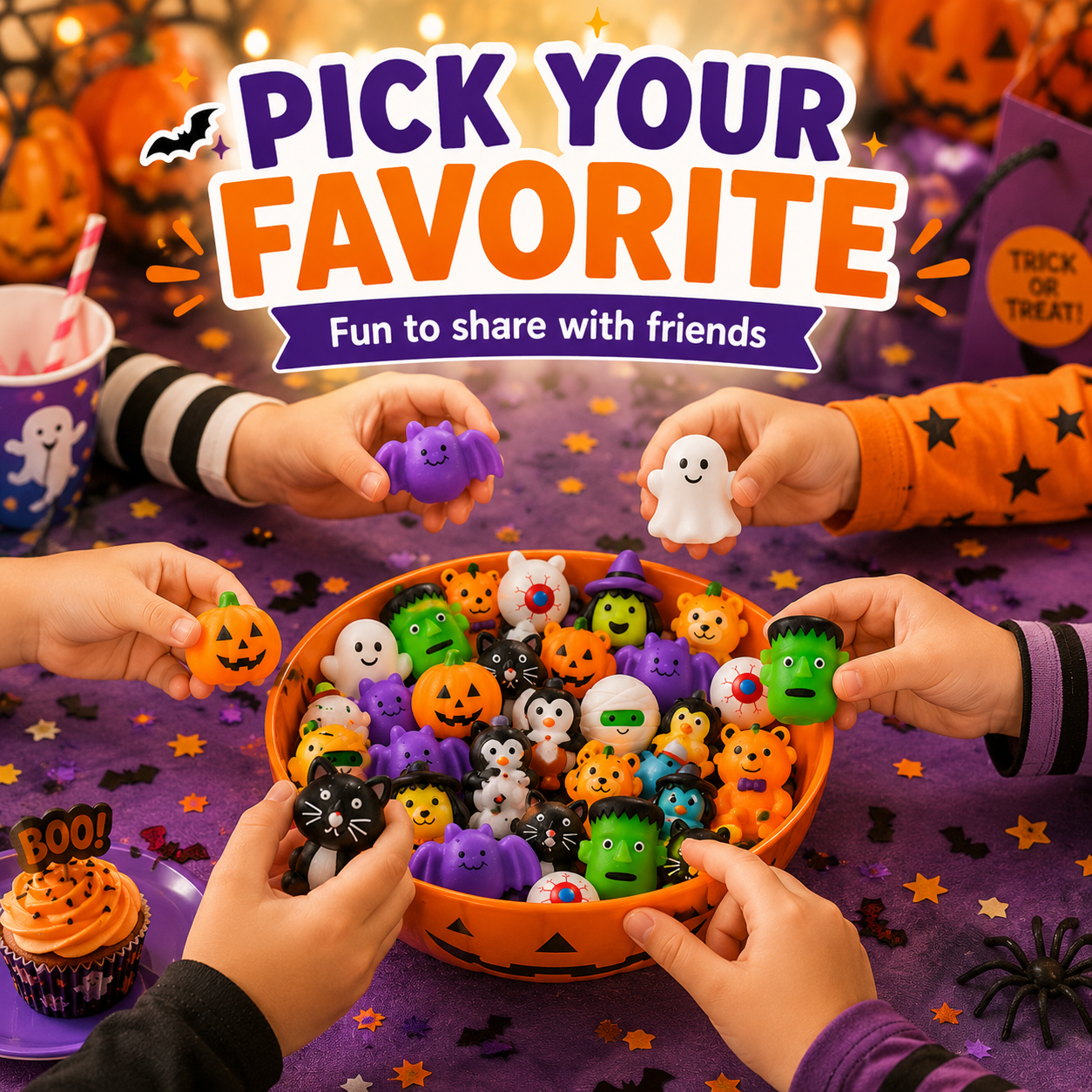 🔥 Last Day 60% OFF — 50PCS Halloween Mochi Squishy Toys for Party Favors & Spooky Fun 🎃 thumbnail 8
