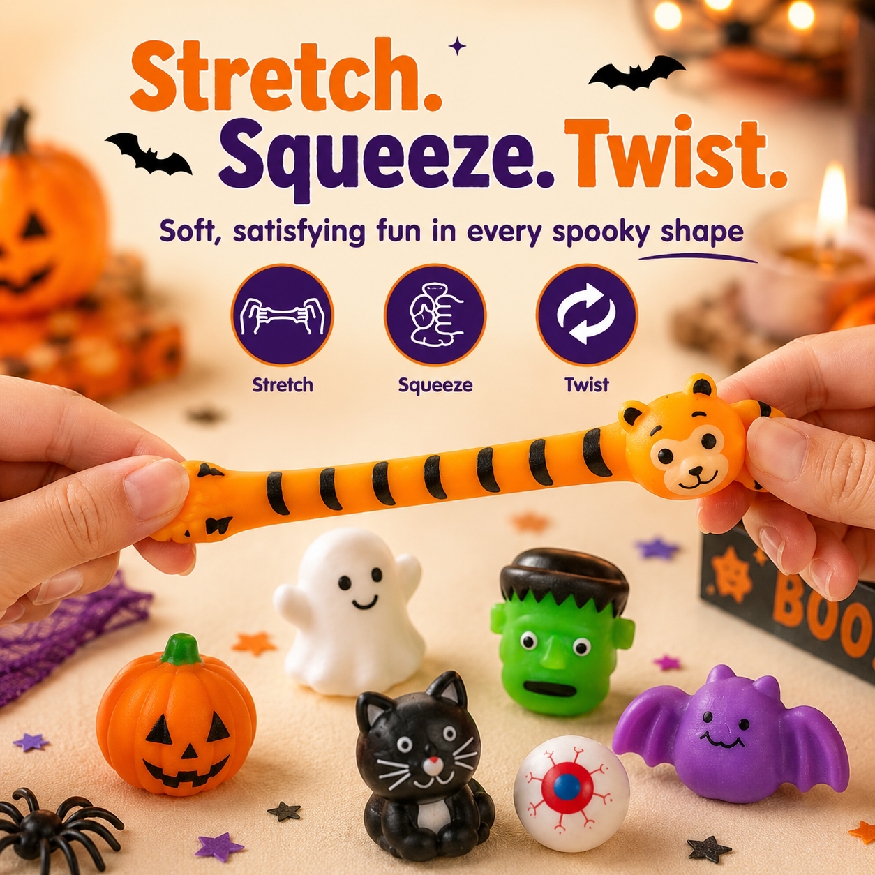 🔥 Last Day 60% OFF — 50PCS Halloween Mochi Squishy Toys for Party Favors & Spooky Fun 🎃 thumbnail 4