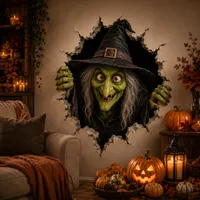 🎃 2026 Halloween Hot Sale — Realistic 3D Break-In Wall Decals for Doors, Windows & Walls | Save 70% Today thumbnail 9