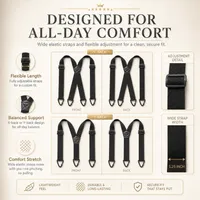 💎 Premium Adjustable Suspenders — Strong Clips, Timeless Style & Comfortable Fit | 70% OFF thumbnail 7