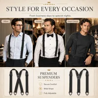 💎 Premium Adjustable Suspenders — Strong Clips, Timeless Style & Comfortable Fit | 70% OFF thumbnail 6