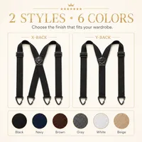 💎 Premium Adjustable Suspenders — Strong Clips, Timeless Style & Comfortable Fit | 70% OFF thumbnail 4
