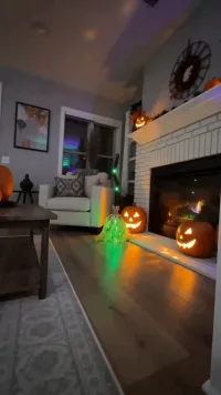 🎃 2026 Halloween Hot Sale — Animated Witch Broom Decoration with Lights, Motion & Spooky Sound thumbnail 3