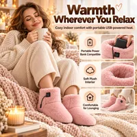 🔥 58% OFF TODAY — Heated Plush Boots | Soft USB-Powered Warmth for Cozy Winter Comfort thumbnail 3
