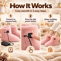 🔥 58% OFF TODAY — Heated Plush Boots | Soft USB-Powered Warmth for Cozy Winter Comfort thumbnail 6