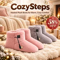 🔥 58% OFF TODAY — Heated Plush Boots | Soft USB-Powered Warmth for Cozy Winter Comfort thumbnail 1
