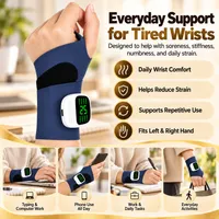 🔥 TODAY ONLY — 50% OFF | Smart EMS Wrist Massager — Multi-Level Pulse Support for Tired & Overworked Wrists thumbnail 3