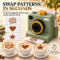 🔥 54% OFF TODAY — Manual Coffee Art Printer | Create Beautiful Café-Style Latte Designs in Seconds thumbnail 5