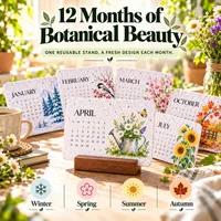 🌱 60% OFF TODAY - Eco-Friendly Plantable “Timeless” Seed Calendar 2027 thumbnail 8