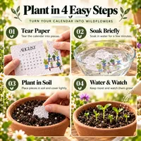 🌱 60% OFF TODAY - Eco-Friendly Plantable “Timeless” Seed Calendar 2027 thumbnail 6