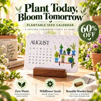 🌱 60% OFF TODAY - Eco-Friendly Plantable “Timeless” Seed Calendar 2027 thumbnail 1
