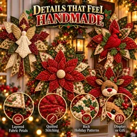 🔥 60% OFF TODAY — Quilted Christmas Door Hanging | 7 Festive Handmade Designs to Choose From thumbnail 9