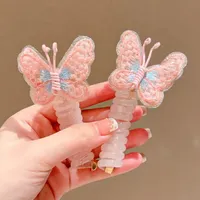 🔥🔥SALE OFF UP TO 50%🔥🔥 2Pcs Butterfly Elastic Rubber Bands Children Telephone Wire Hair thumbnail 11